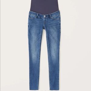 EUC A&F Maternity Jean Leggings